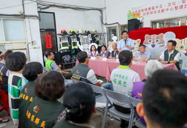 梧棲消防分隊舊廳舍打造成四里聯合活動中心(圖)