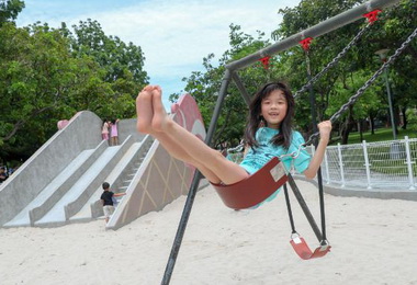 中市福星公園設施改造完工再推環境工程(圖)