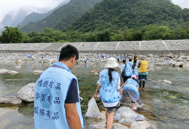 朝陽科大學子赴花東原鄉護溪受肯定(圖)