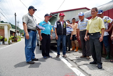 多處縣道路面破損林明溱：改善(圖)