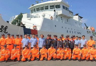 巡護九號救援3艘國籍遠洋漁船(圖)