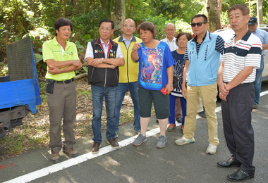 縣府爭取經費維護綠色隧道景觀與道路(圖)