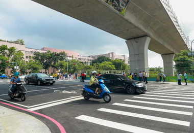 中市學府路與公館路通車(圖)