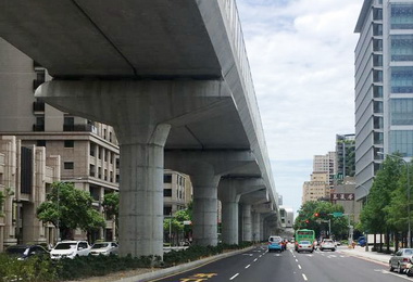 中捷綠線施工圍籬全拆還路於民(圖)