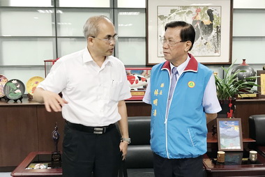 國發會副主委拜會縣府縣長：速活化中興新村(圖)