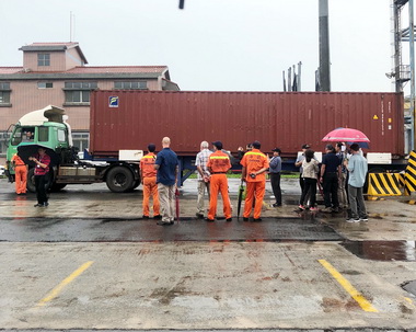 高雄關與美國能源部辦理輻射演練(圖)