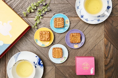 福華月餅禮盒時尚設計繽紛美味(圖)