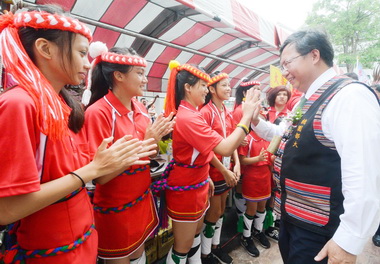 龜山原民豐年祭熱鬧登場(圖)