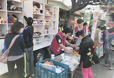 回收噗噗車18日前進沙鹿福安黃昏市場(圖)