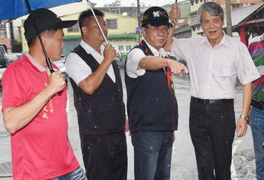 連日豪雨埔里魚池多處淹水(圖)
