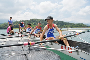 全國划船錦標賽日月潭登場(圖)