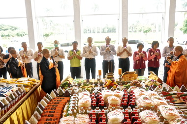 中油煉製事業部中元普渡祈求平安(圖)