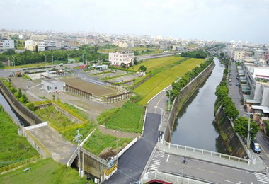 台中海線地區首座水質淨化場啟用(圖)