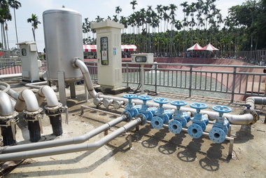 名間赤水P18蓄水池用農民歡慶(圖)