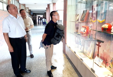 日台協會派遣夥伴駐點水里商工協教(圖)