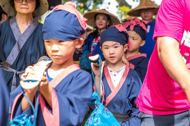 桃園送聖蹟祭典熱鬧展開(圖)