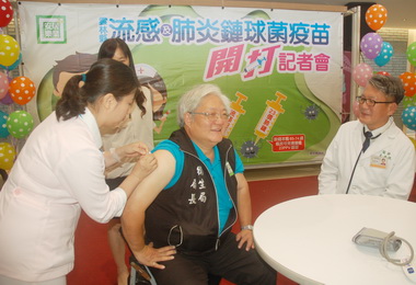 雲縣公費流感疫苗開打(圖)