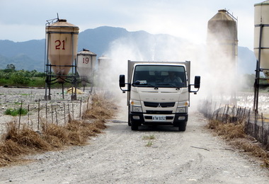 因應高病性禽流感花蓮加強場區消毒與防疫(圖)