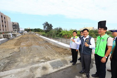 清水10-1-2號計畫道路開工(圖)