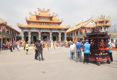 集集武昌宮繞境熱鬧展開(圖)