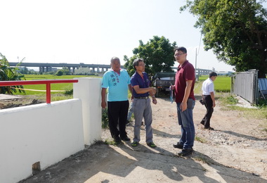 市議員張滄沂爭取九鄰橋拓寬(圖)