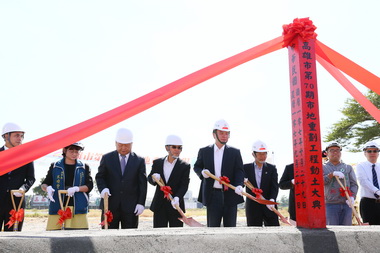 高市70期市地重劃工程動土(圖)