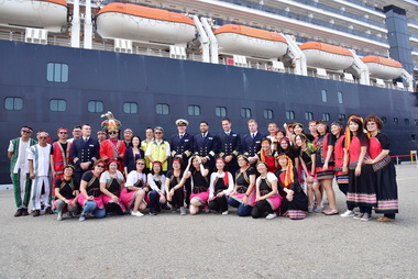 築港110週年高雄港喜迎威士特丹號(圖)