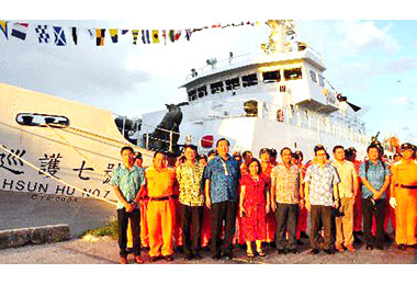 巡護七號公海巡護共勤執法力拼外交(圖)