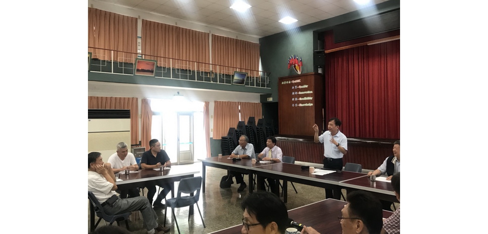 台灣區水管公會高雄、屏東辦事處拜會台水公司七區處武處長期望共創雙贏(圖)