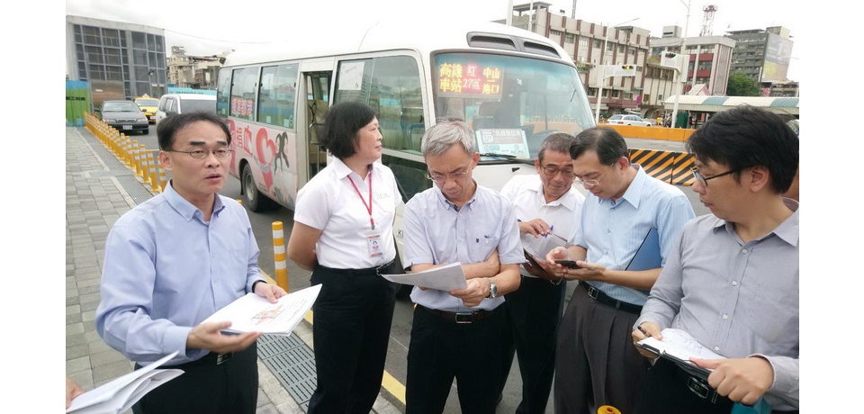 降低高雄車站施工交通不便 交通局闢駛免費接駁車(圖)