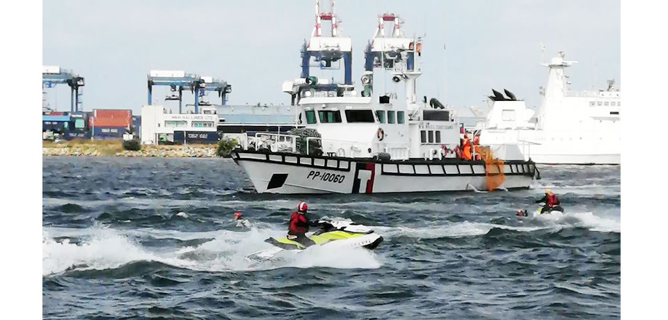 海巡全方位聯合操演海域搜救能量總動員(圖)