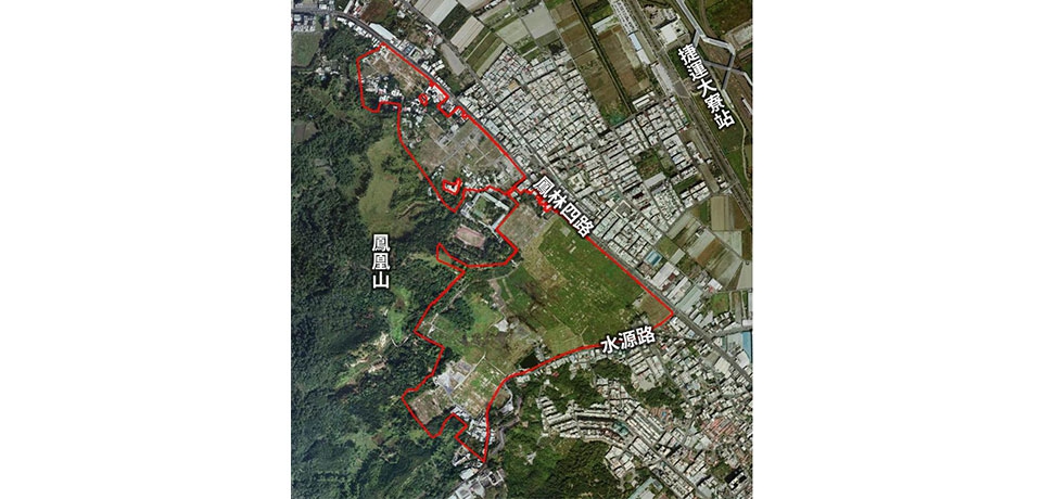 地政局新開辦第81期市地重劃區(圖)