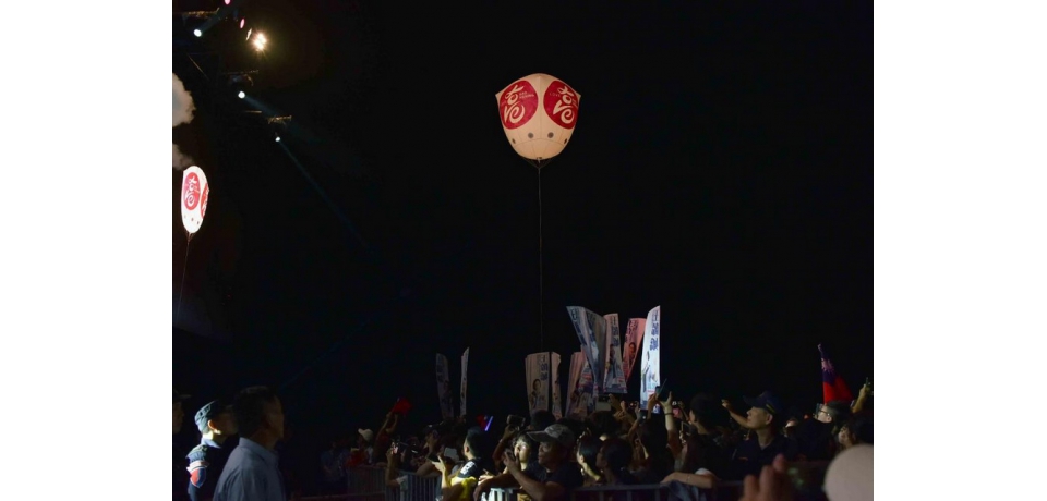 大樹舊鐵橋音樂會 韓國瑜：民眾乘興而來齊聚慶國慶(圖)