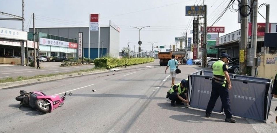 砂石車肇事傷亡慘重，雲縣警專案加強取締(圖)