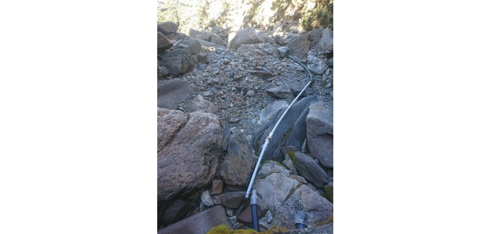 高山避難山屋乾季水源不足 玉管處籲節約用水(圖)