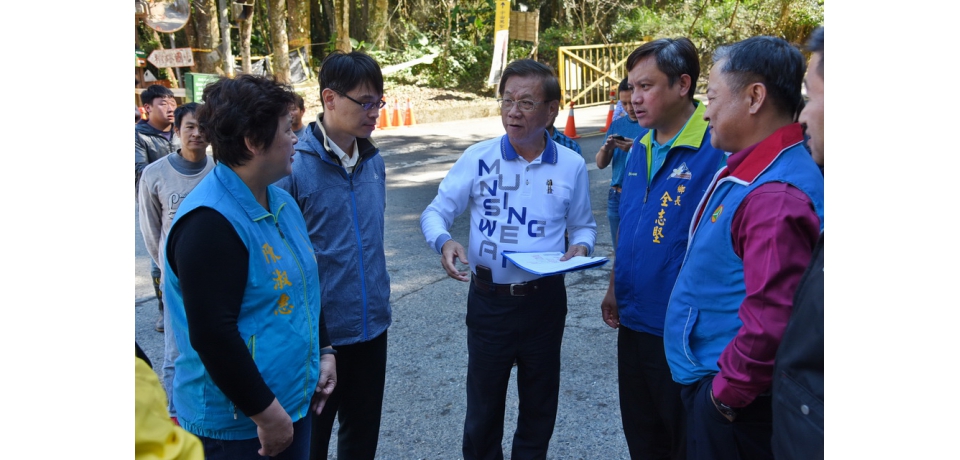 新中橫最美花園路況差　縣府決定改善草坪頭賞櫻大道(圖)
