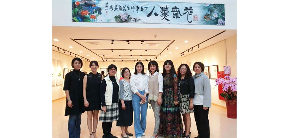 丁易章師生工筆花鳥畫展 精雕細琢藝術饗宴(圖)