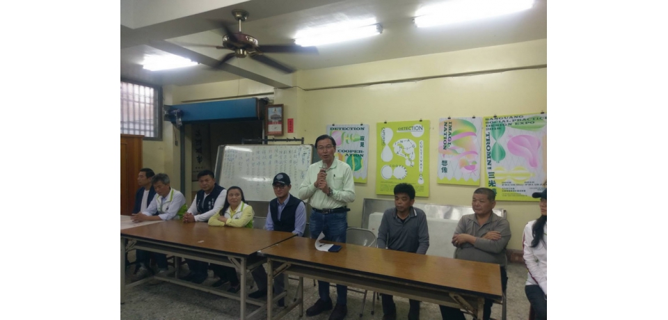 雲林農田水利會勘水門源頭及渠道大圳(圖)