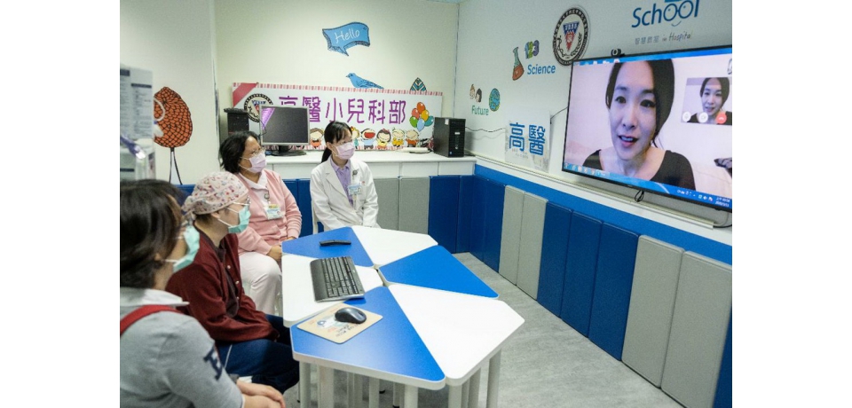防疫不停學 高醫兒癌病房新創視訊教學(圖)