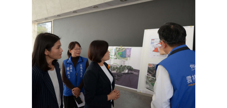 臺大雲林分院興建住宿式長照機構用地場勘(圖)