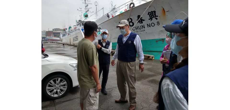 海洋局防疫不打烊關懷外籍船員最暖心(圖)