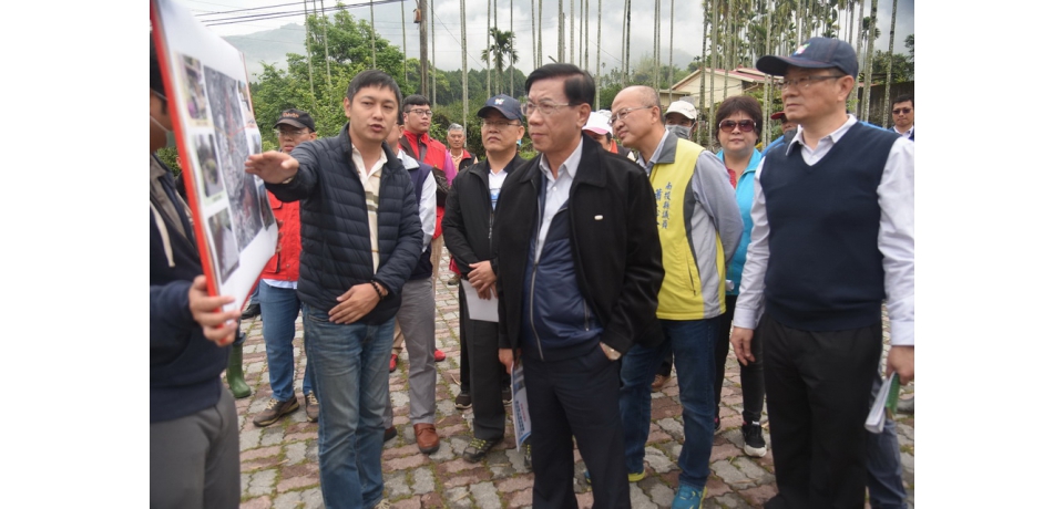 興觀光旺地方　林明溱會勘改善水里及信義熱門景點觀光設施(圖)