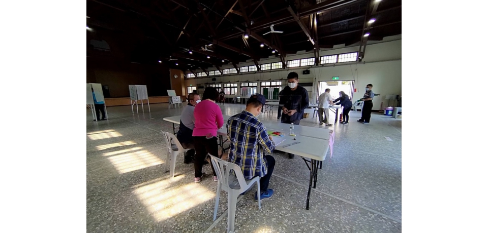 斗六市光興里長補選 防疫措施高規格(圖)