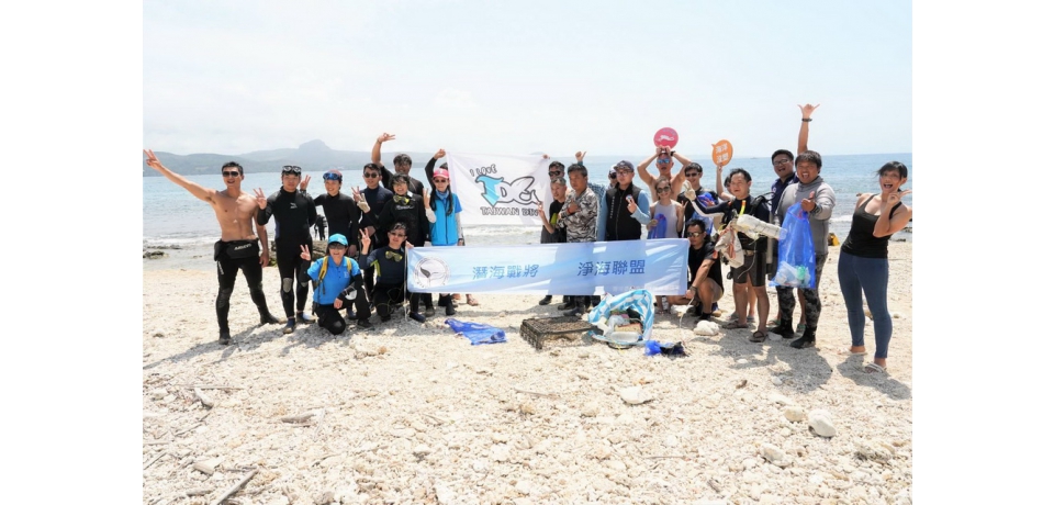 海保署潛海戰將淨海  打造乾淨珊瑚產房(圖)