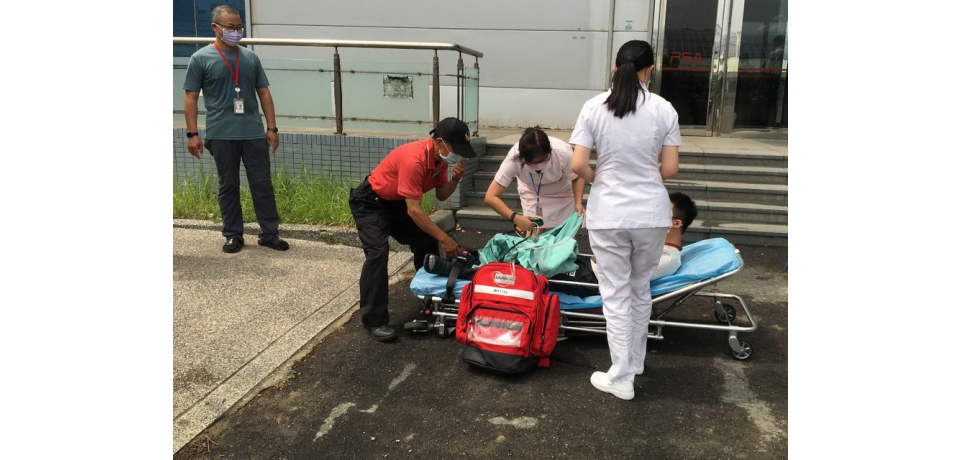 高雄加工區舉辦高科技電子廠防災演練(圖)