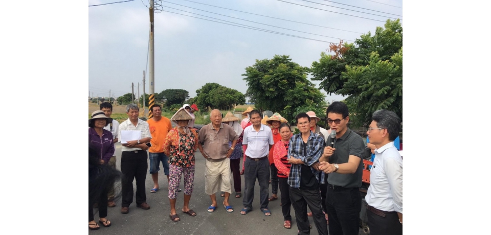 劉建國爭取延潭大排仁剛橋上游治理工程動工(圖)