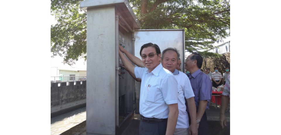 雲林農田水利會舉行斗六大圳通水典禮(圖)