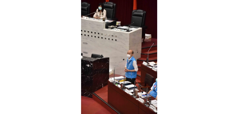 進出八大行業實名制、戴口罩 韓國瑜宣布明起復業(圖)