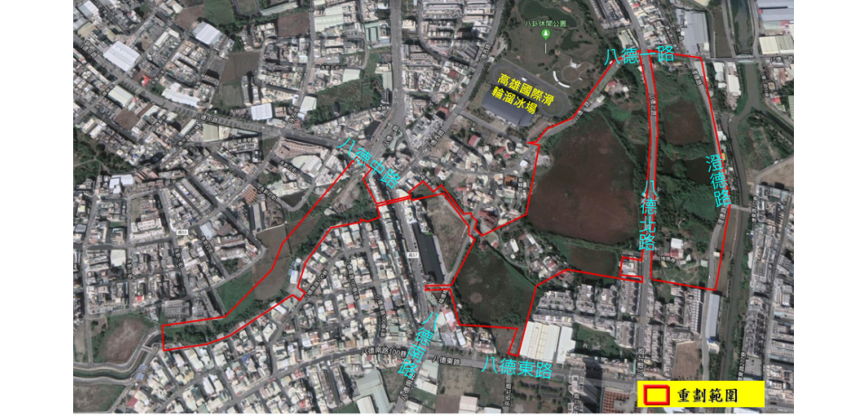 地政局22日公告第100期公辦市地重劃區重劃計畫書(圖)