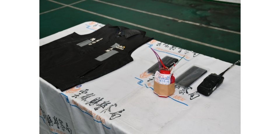 雲警威力掃蕩 鐵腕掃黑除惡(圖)